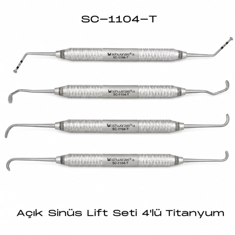 SCHWARZES SC-1104 Açık Sinüs Lift Seti 4'lü