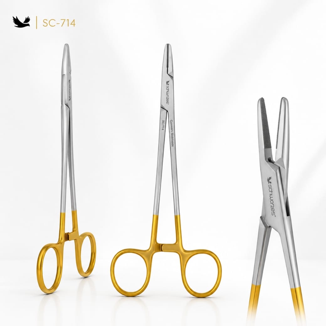 Schwarzes SC-714 Mayo Hegar Portegü 18 cm Tungsten Carbide1 Schwarzes SC-714 Mayo Hegar Portegü 18 cm Tungsten Carbide