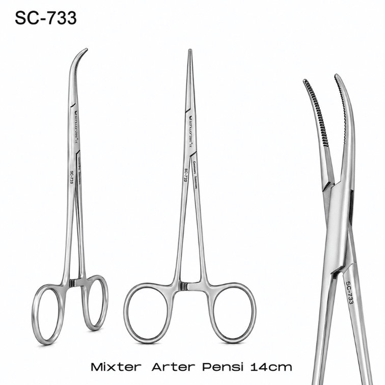 Schwarzes SC-733 Mixter Arter Pensi 14 cm