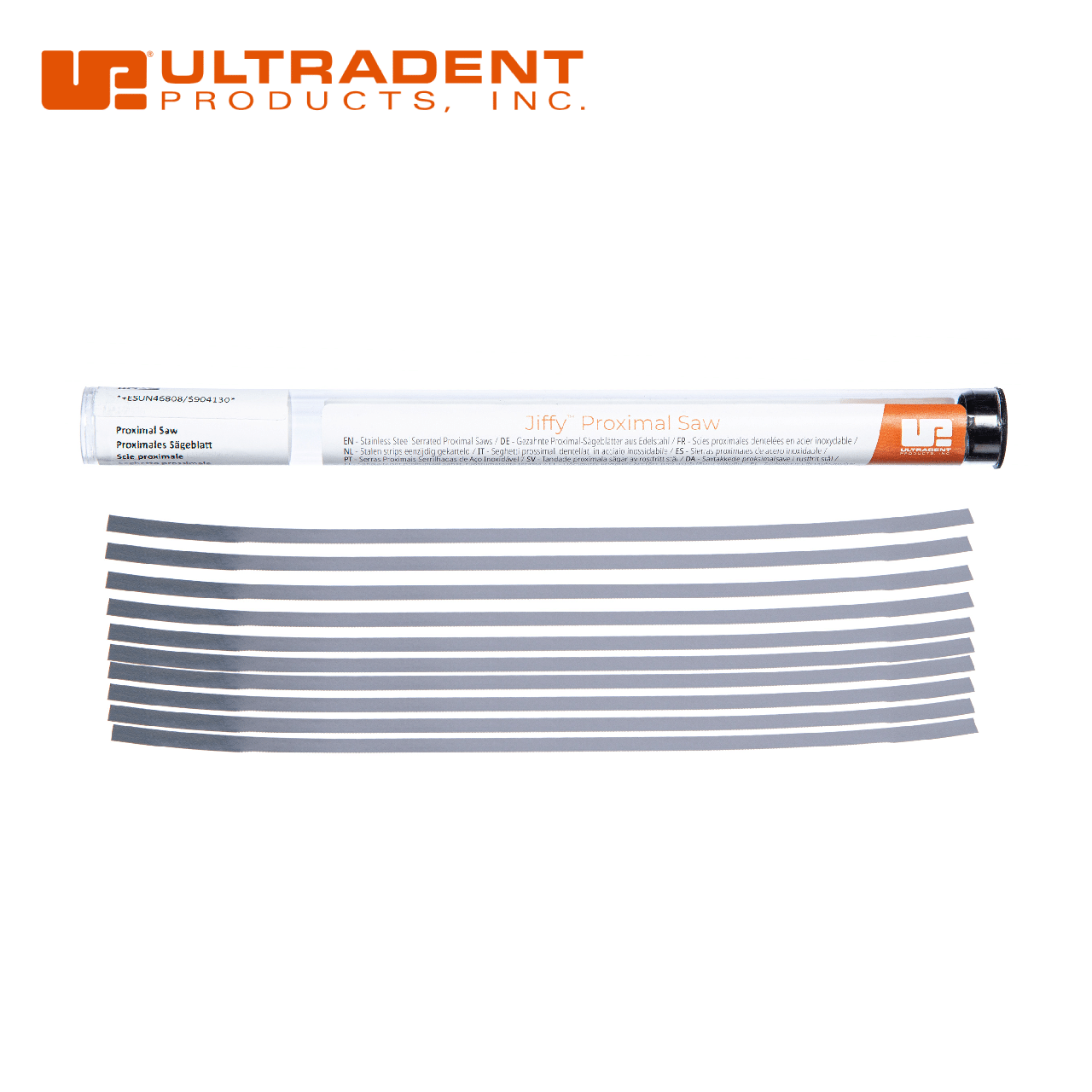 Ultradent Jiffy Proximal Saw Paslanmaz Çelik Proksimal Testere 10’lu