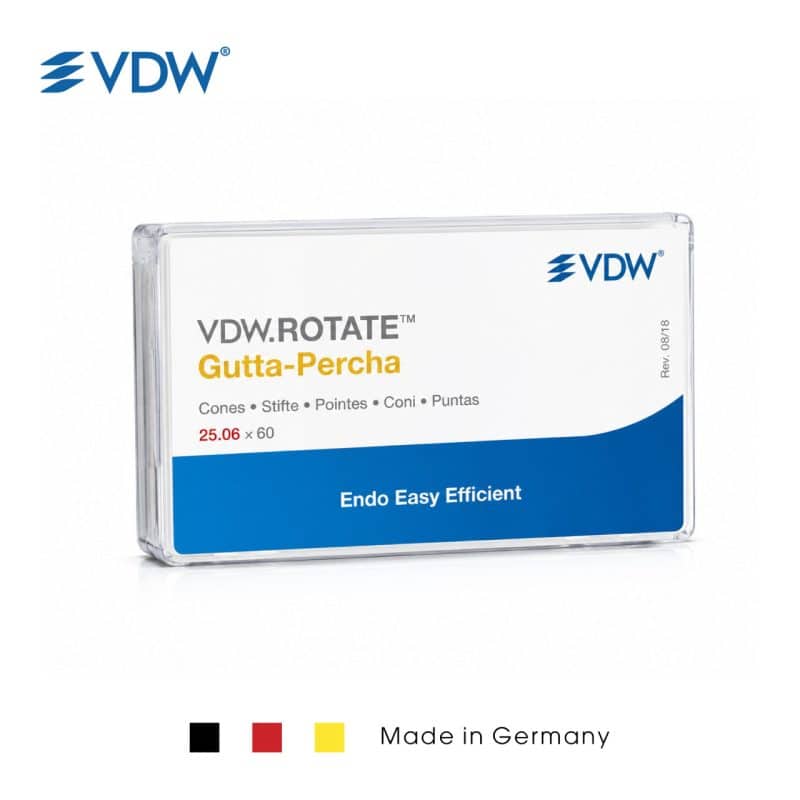 VDW ROTATE .04 ve .06 Açılı Gutta Perka (Taperli)