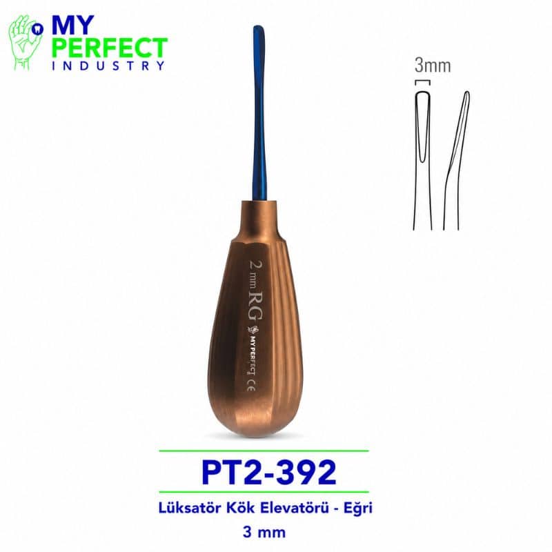 My Perfect Industry PT2-392 Lüksatör Kök Elevatörü Eğri 3.0 mm