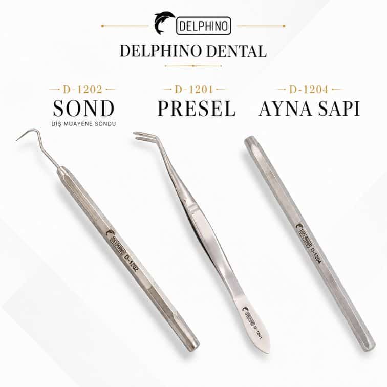Delphino Dental Muayene Seti (D-1201, D-1202, D-1204)