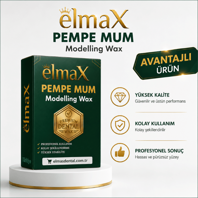 🦷 elmaX Pembe Mum (Modelling Wax) 🦷 elmaX Pembe Mum (Modelling Wax)