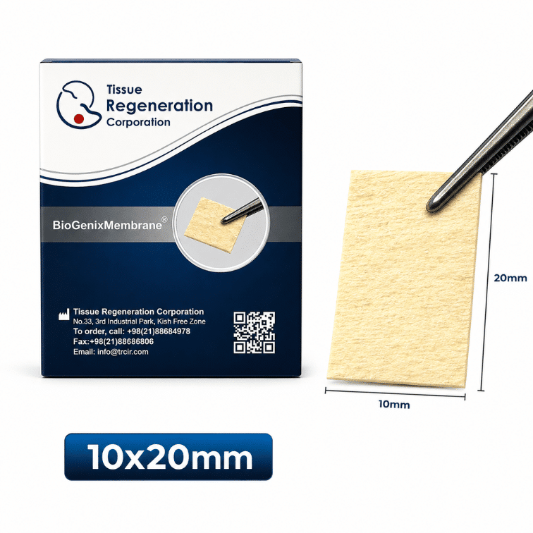 BioGenix CenoDerm Membran 10×20 mm – 0.2–0.6 mm – 31101