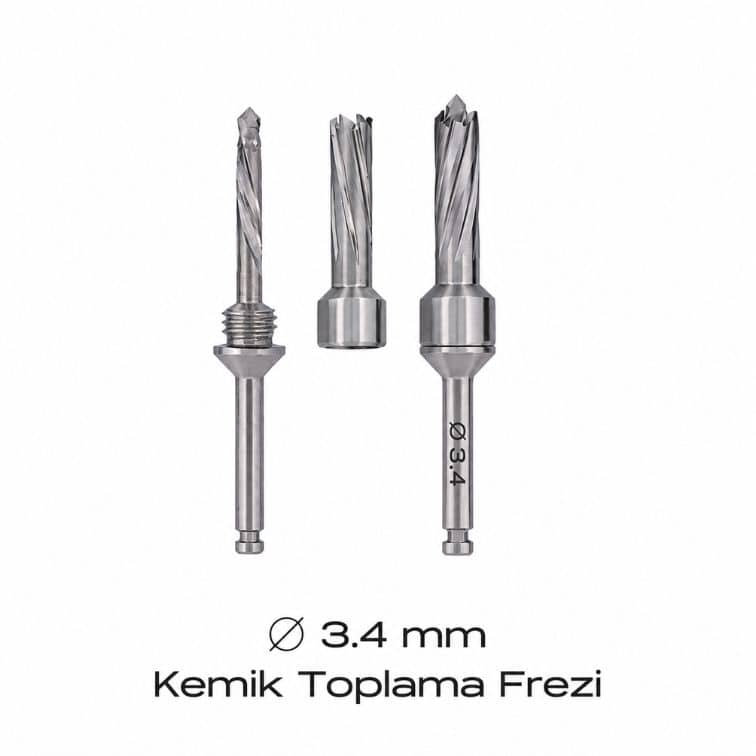 DELPHİNO Kemik Toplama Frezi
