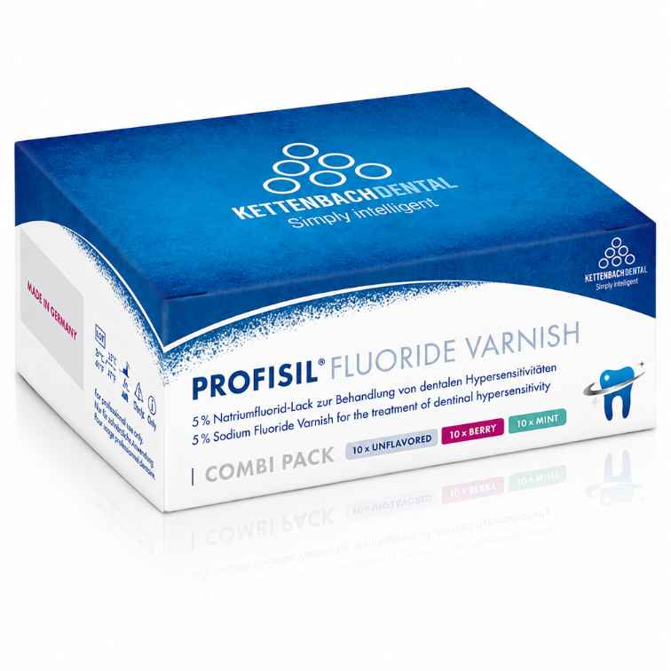 Profisil Fluoride Varnish Combi Pack (10 × 0.5 ml)