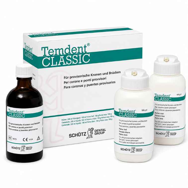 SCHÜTZ Temdent Classic – Geçici Kron ve Köprü Akriliği