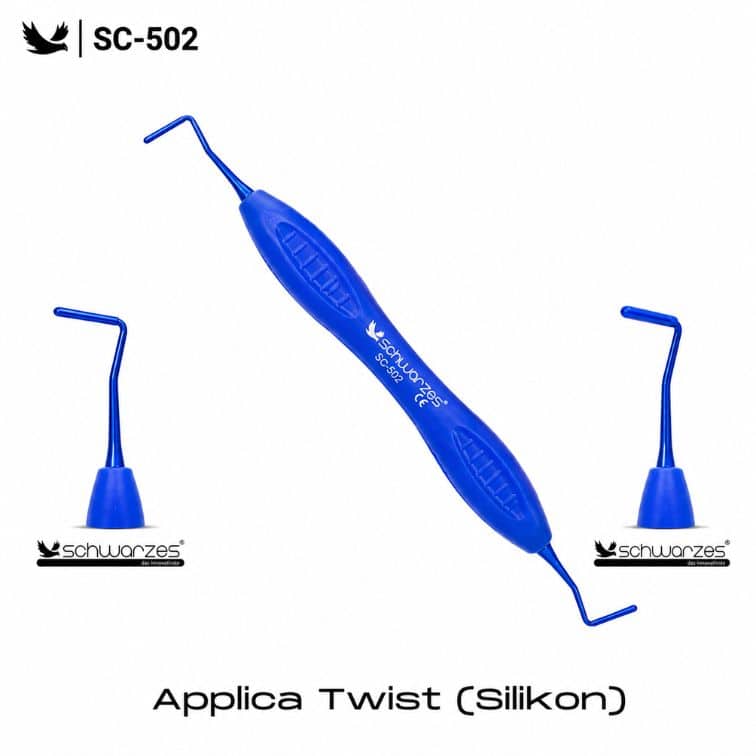 SCHWARZES Applica Twist (Silikon) – SC-502