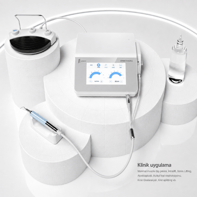 Woodpecker Surgic Touch Piezo – Işıklı Ultrasonik Kemik Kesme Sistemi