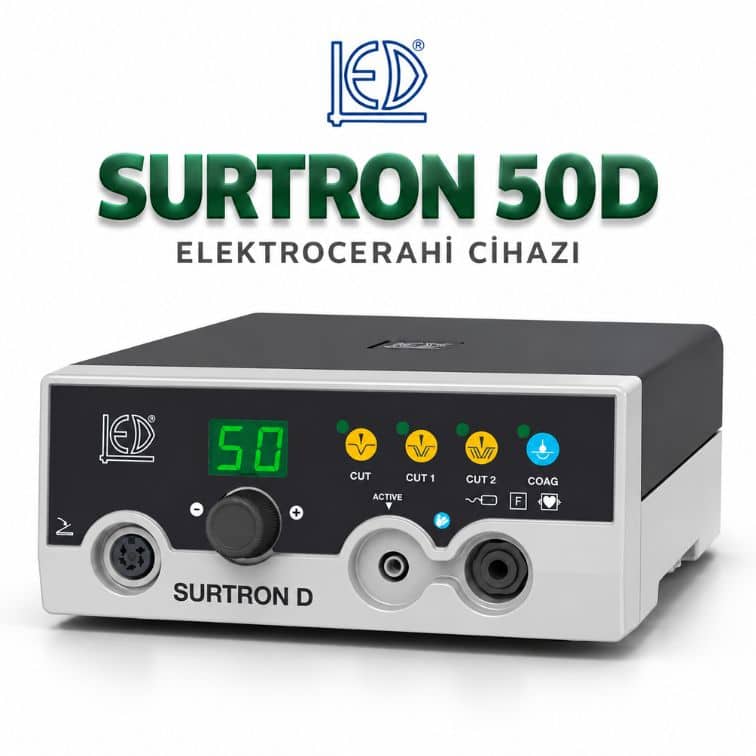 LED Surtron 50D Elektrokoter – Dental Elektrocerrahi Cihazı