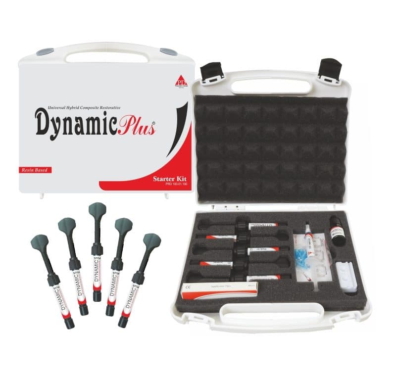 PRESIDENT DENTAL DYNAMIC PLUS Mikro Hibrit Kompozit Regular Set  (5 tup × 4 g)
