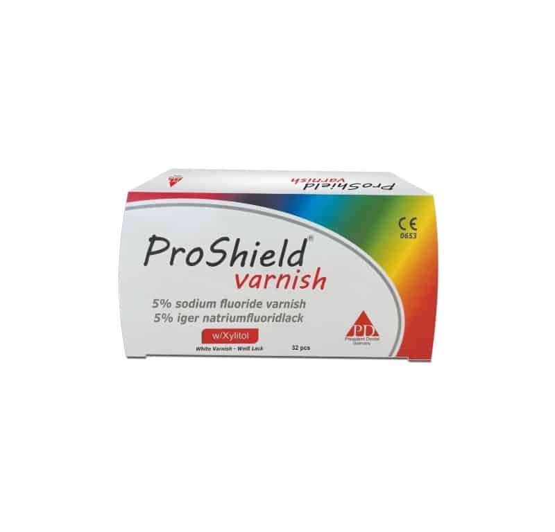 PRESIDENT DENTAL PROSHIELD VARNISH Sodyum Florid Vernik (32 Adet)