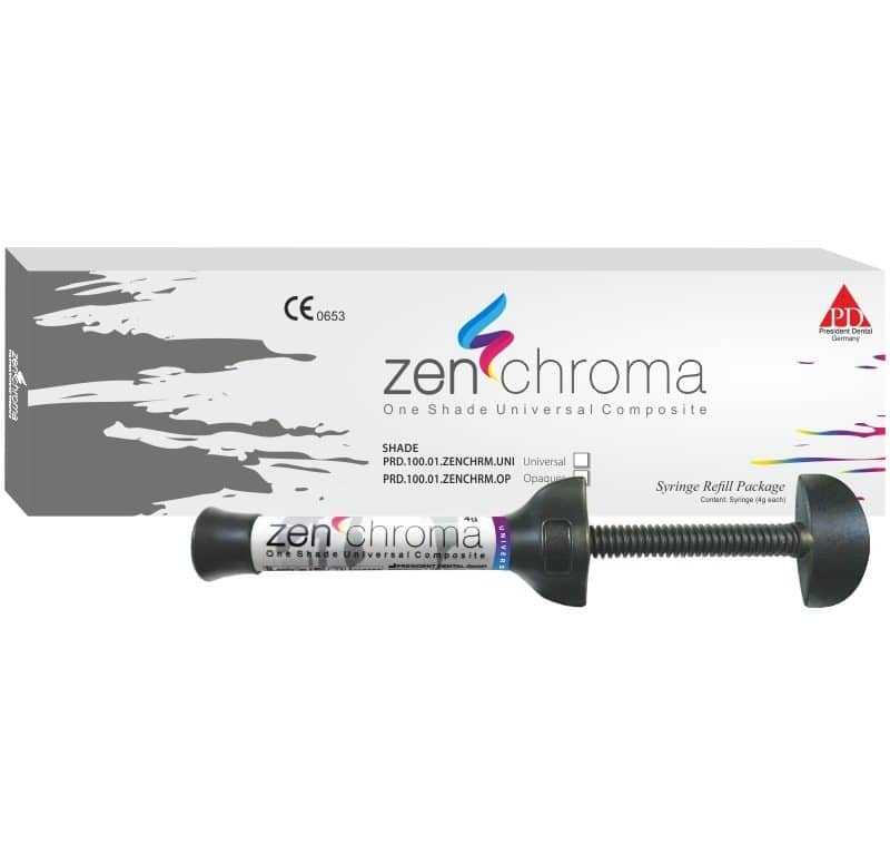 PRESIDENT DENTAL ZENCHROMA Universal Kompozit Refill
